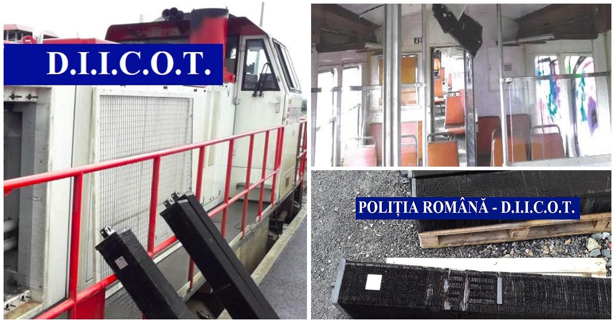 FOTO. Românii i-au lăsat pe francezi fără locomotive. Mascații au descins în mai multe județe