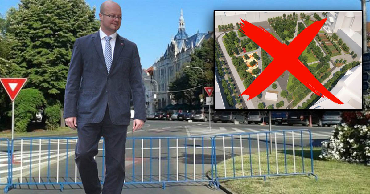 Planurile pentru Piața Libertății s-au schimbat. Singura certitudine: închiderea circulației