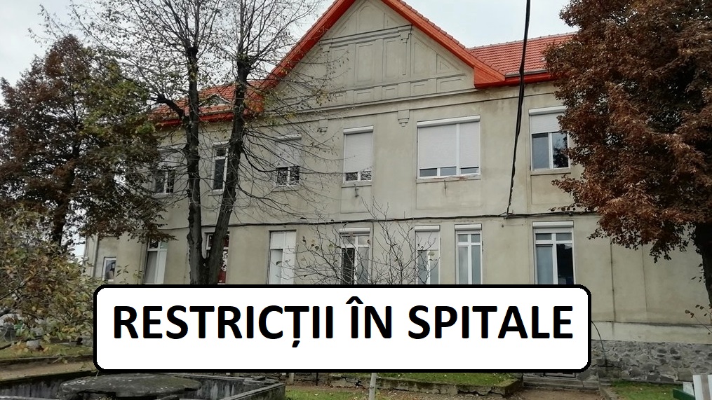 Restricții și măsuri de protecție în mai multe spitale din județul Satu Mare