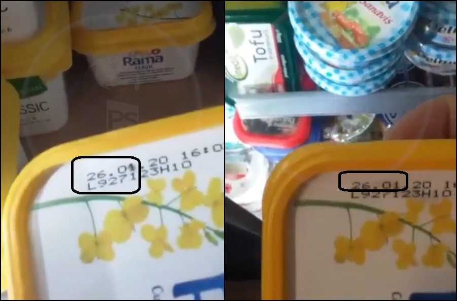 VIDEO. Atenție, sătmăreni! Produse expirate, schimbate din pix, într-un supermarket
