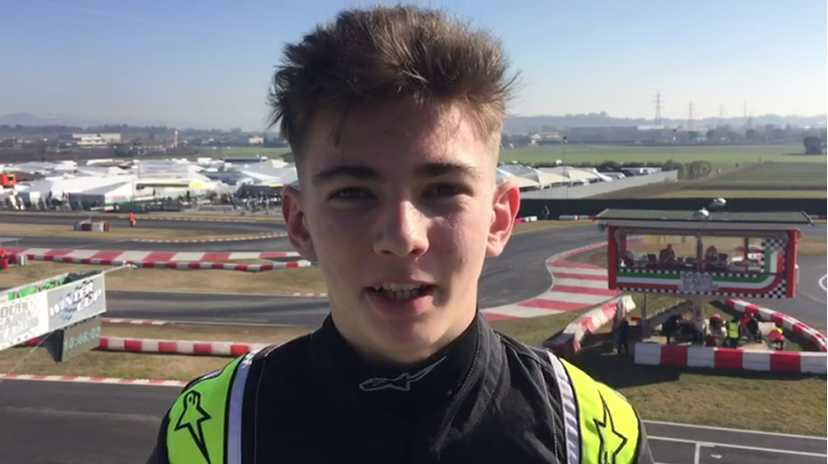 FOTO. Sătmăreanul (16 ani) care poate scrie istorie la cel mai puternic circuit de karting din Europa