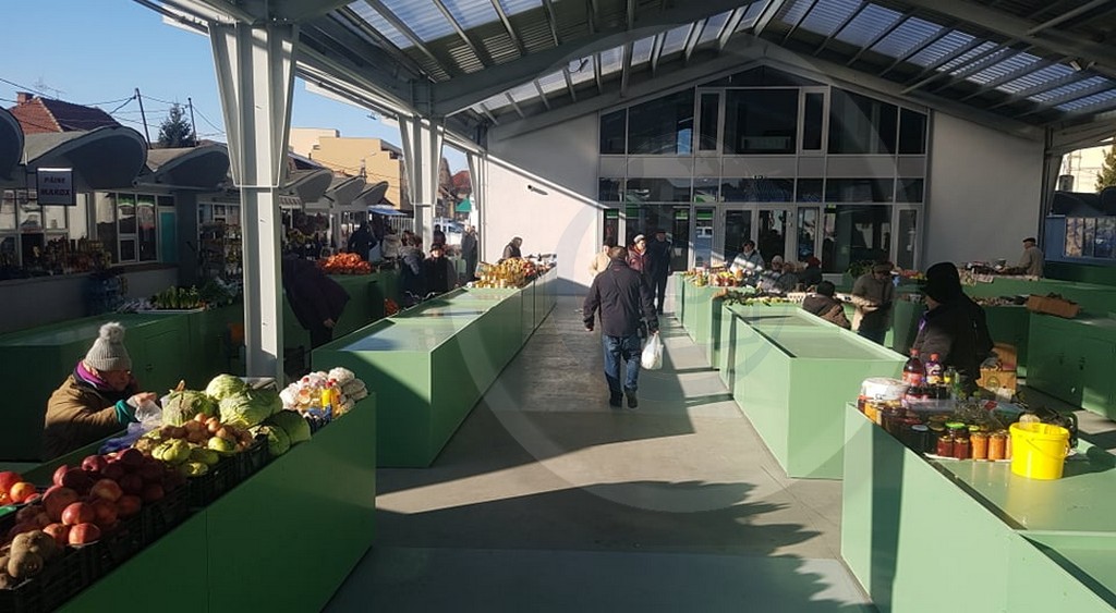 FOTOGALERIE. S-a deschis cea mai modernă piață din Satu Mare. Condiții de nivel european