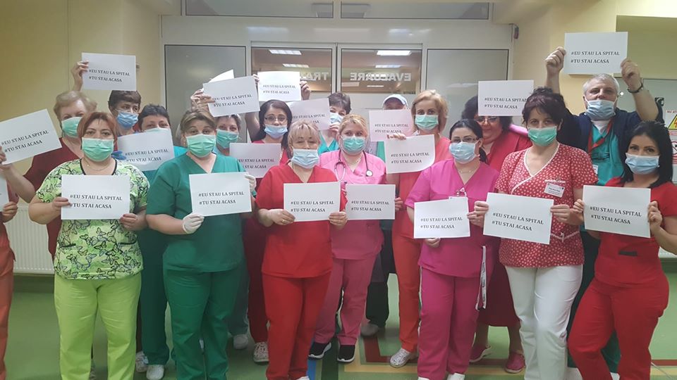SOLIDARITATE. Asistenții din Satu Mare, donație pentru personalul medical din linia întâi