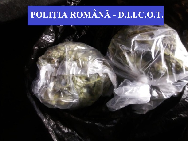 FOTO. Tânăr traficant de droguri prins în flagrant la Satu Mare. ”Relaxare” de izolare
