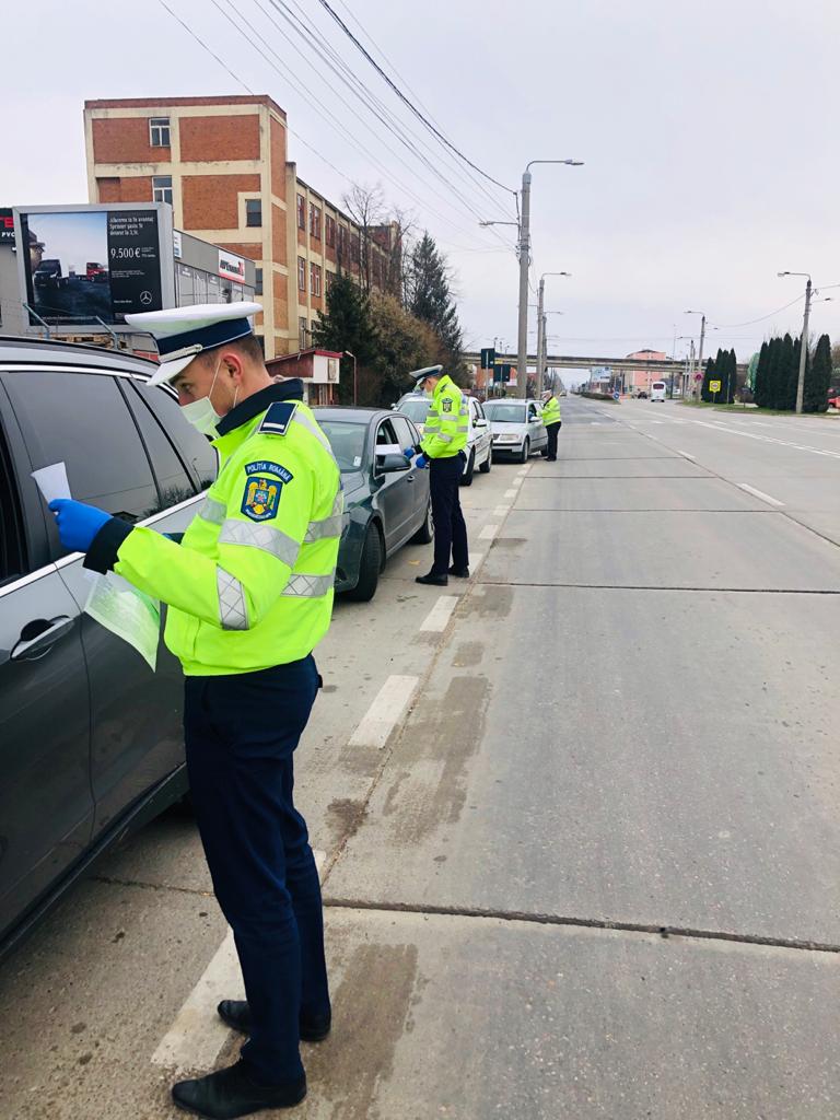 FOTO/VIDEO. Filtre pe mai multe artere din Satu Mare. Echipaje mixte în tot județul