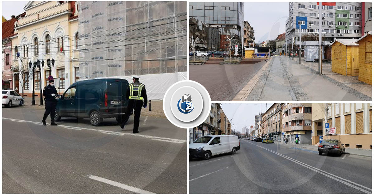 FOTO/VIDEO. Satu Mare, după carantina totală: Tot mai puțini pe stradă. Orașul, aproape pustiu
