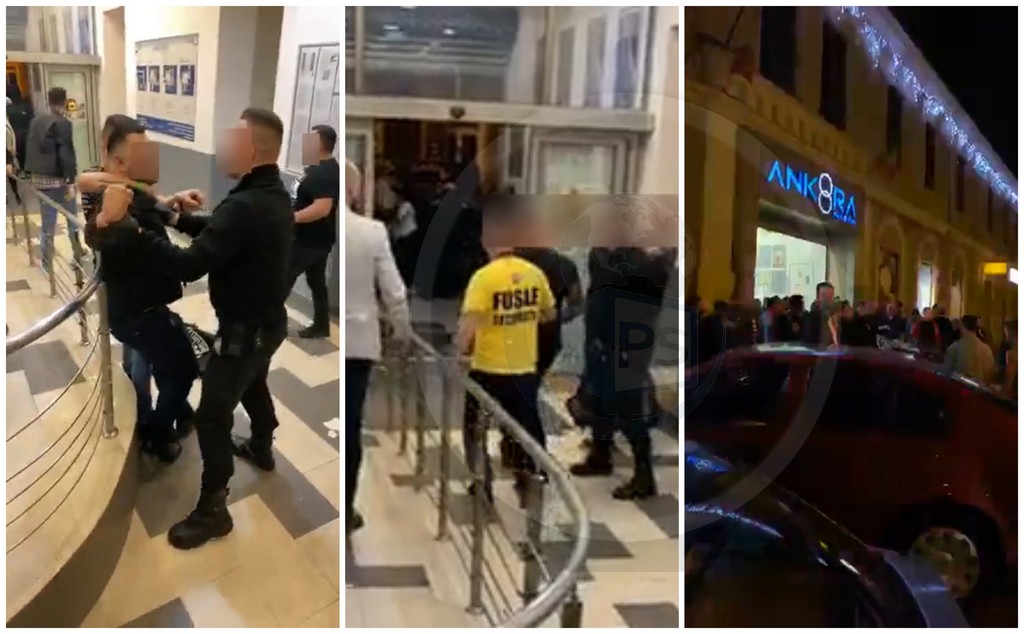 VIDEO. Scandal la un club din centrul Sătmarului! Spray lacrimogen, Poliție și mulți nervi