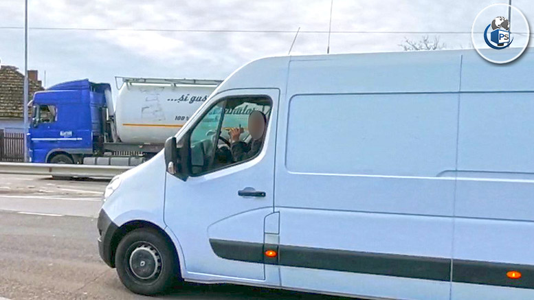 VIDEO. Șofer, sub escortă, în Satu Mare, direct la carantină: "Mă bagă pentru o prostie"