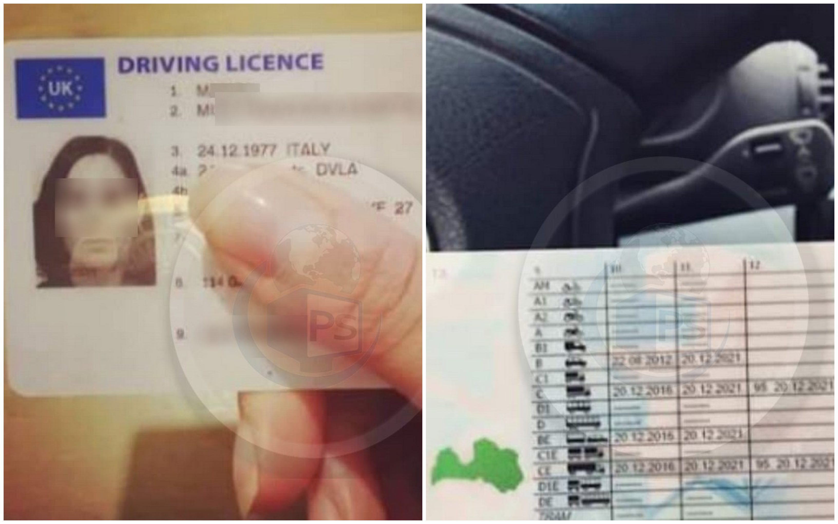 FOTO. Permise de conducere cumpărate online! Falsuri cu care se circulă în România