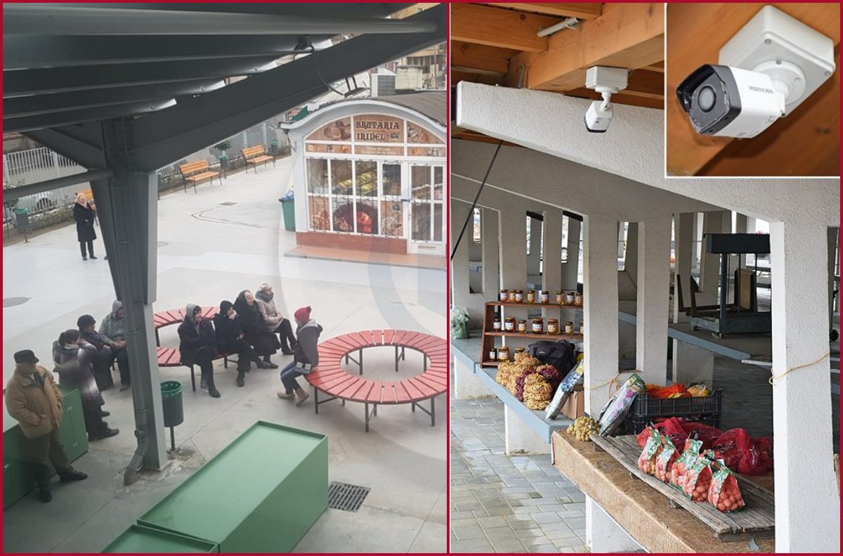 FOTO. Lovitură pentru contrabandiști și hoți! Camere video în piețele din Satu Mare