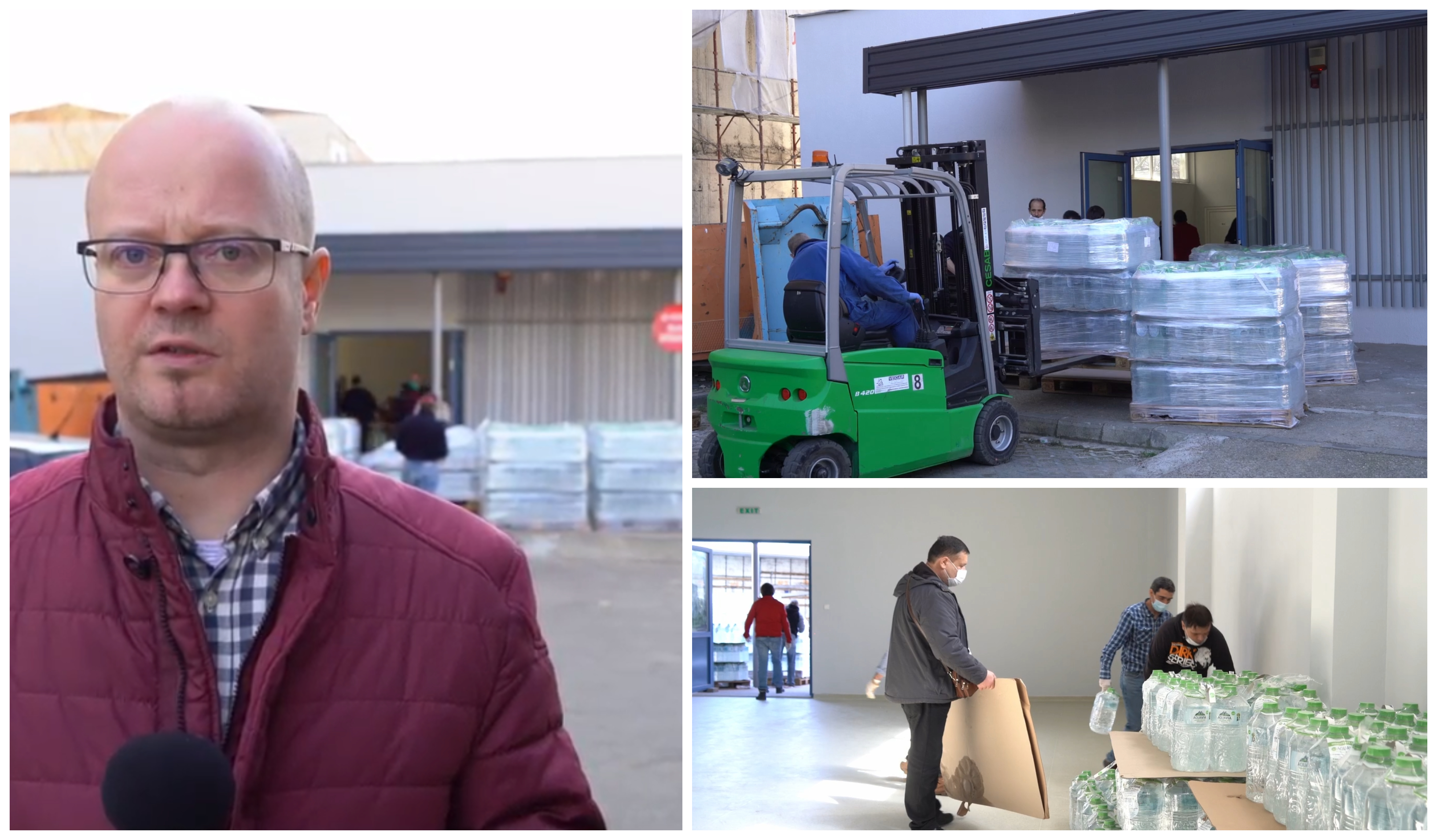 VIDEO. Zeci de firme donează alimente pentru vârsticii din municipiul Satu Mare