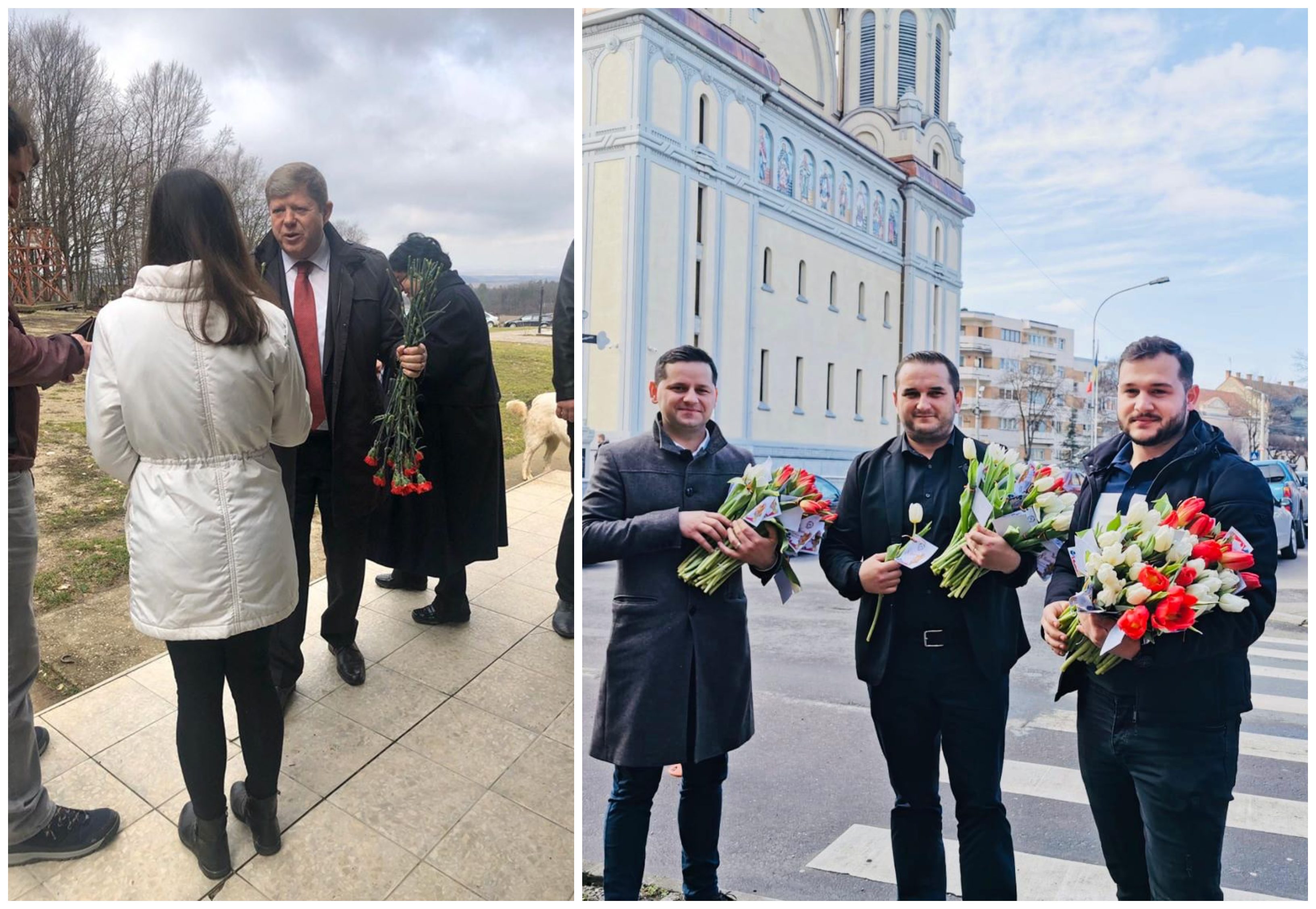 FOTO. Flori pentru doamnele și domnișoarele din județul Satu Mare