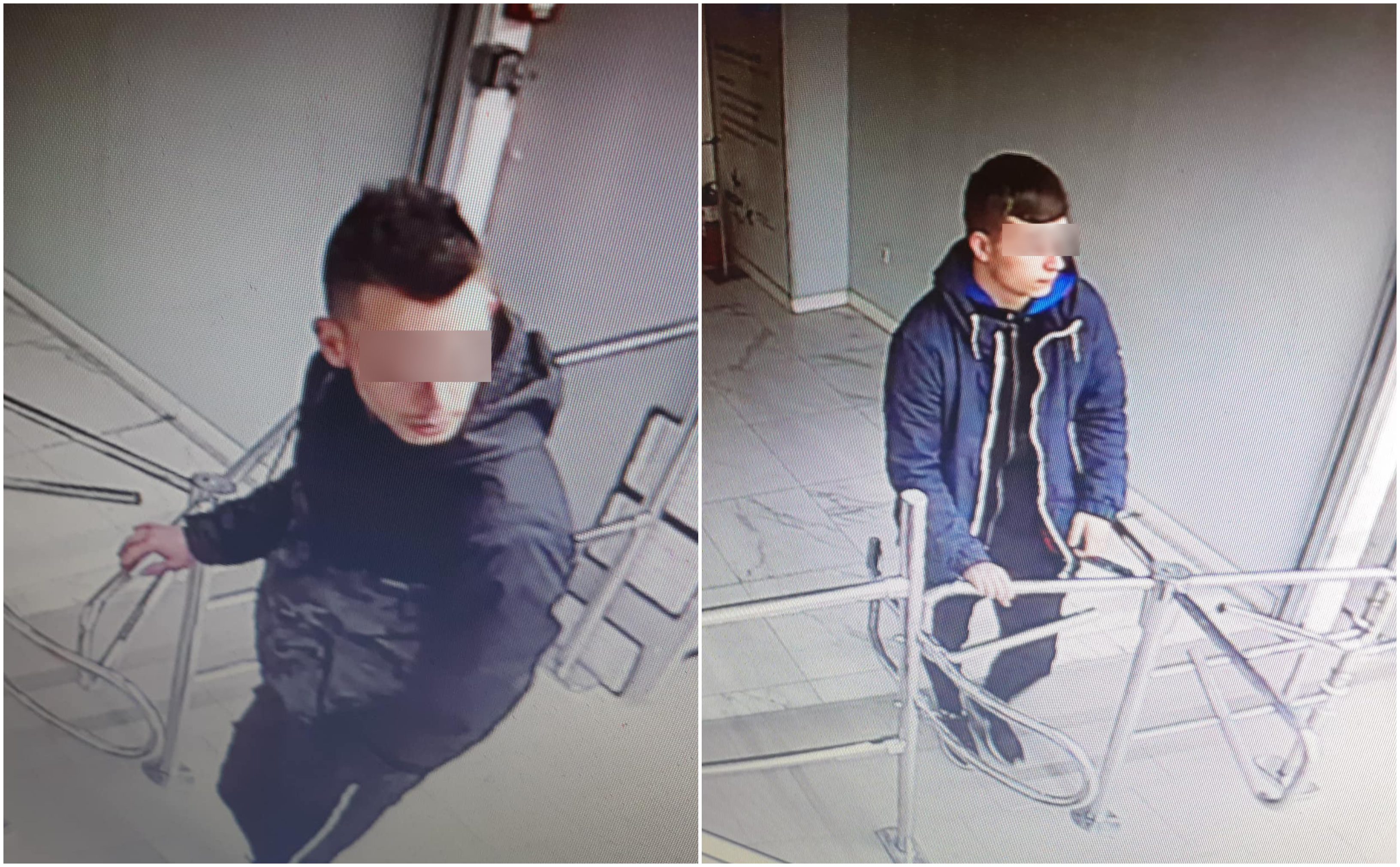 FOTO. Tineri acuzați de furt dintr-un mall din Satu Mare. Căutați pe Facebook