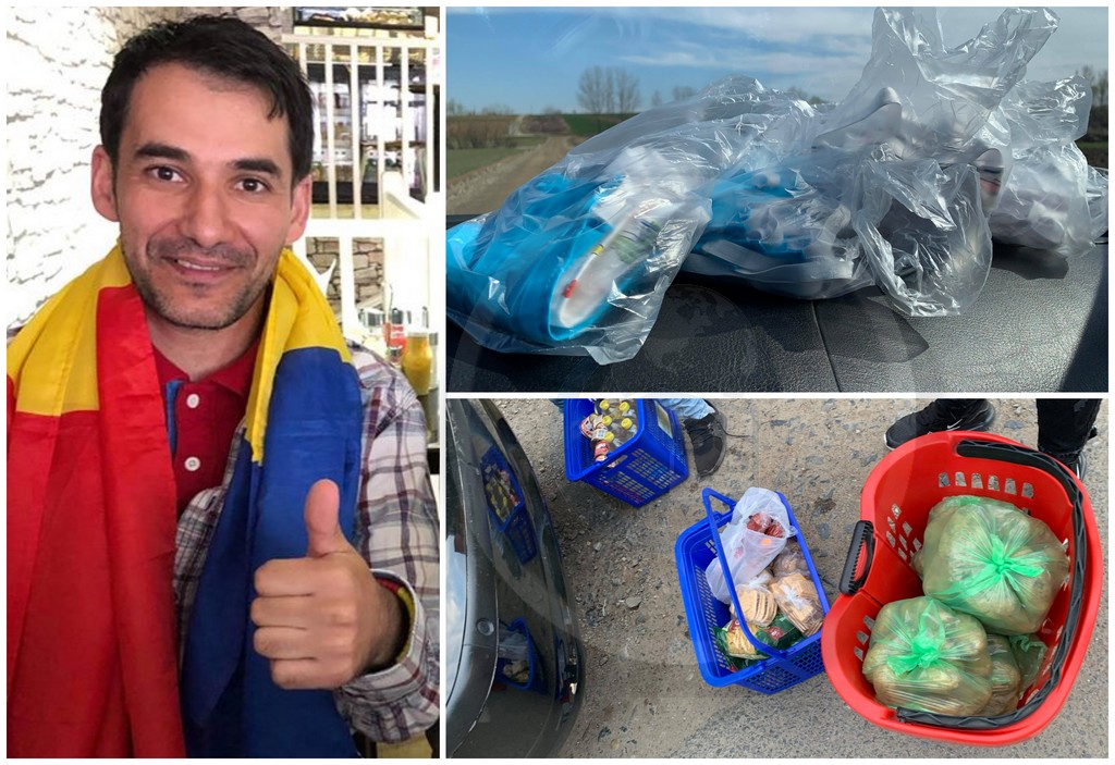 FOTO. Tânărul rrom care cumpără măști și alimente pentru copiii săraci din Tășnad