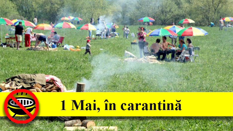 1 Mai: Fără grătare în aer liber și grupuri mai mari de trei persoane. Filtre ale poliției în județ