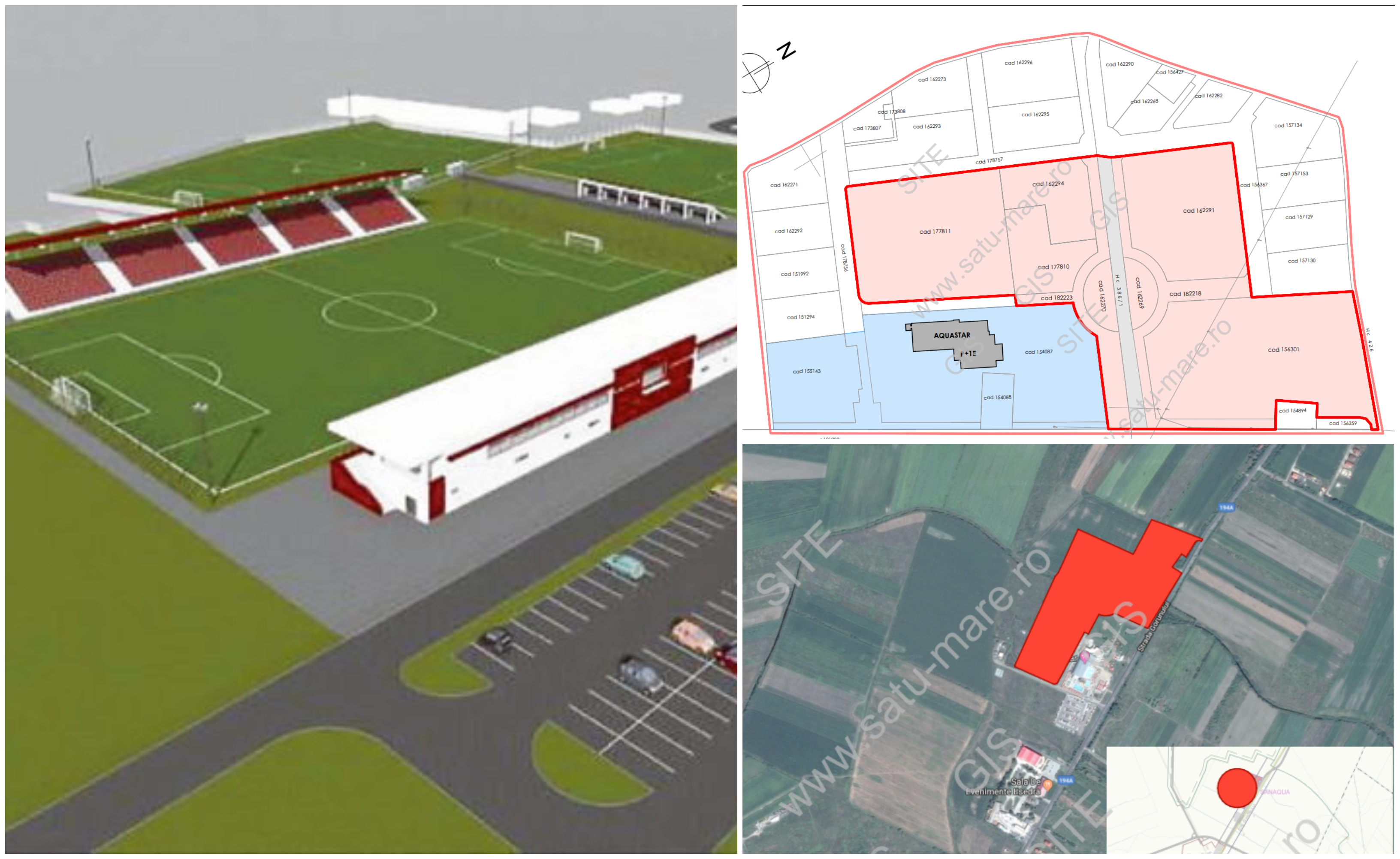 FOTO. Planurile Academiei de fotbal, construită de Ungaria în Satu Mare