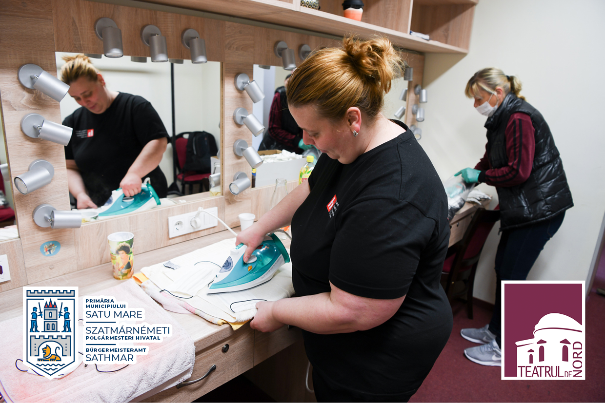 FOTOGALERIE. Primăria Satu Mare împarte măști și alimente pentru vârstnici