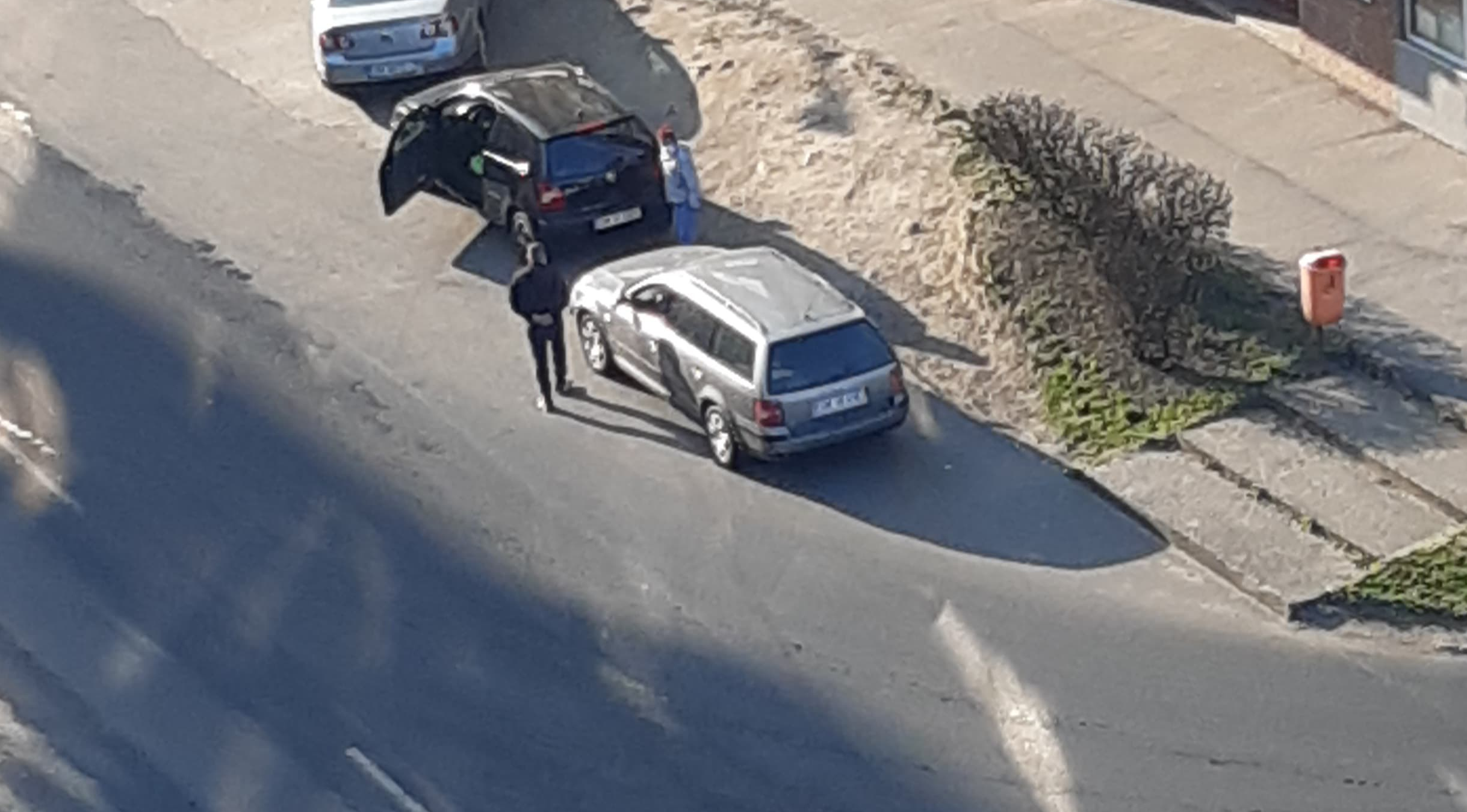 FOTO. Un nou accident pe B-dul Goga, din Satu Mare. Al doilea în două zile!