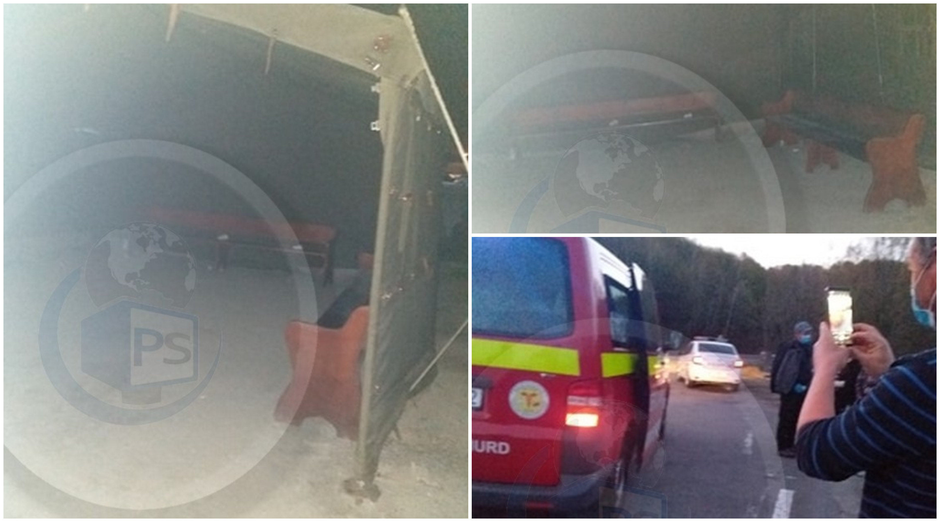 FOTOGALERIE. Mărturia unui sătmărean, din ”carantină”: un cort cu două bănci