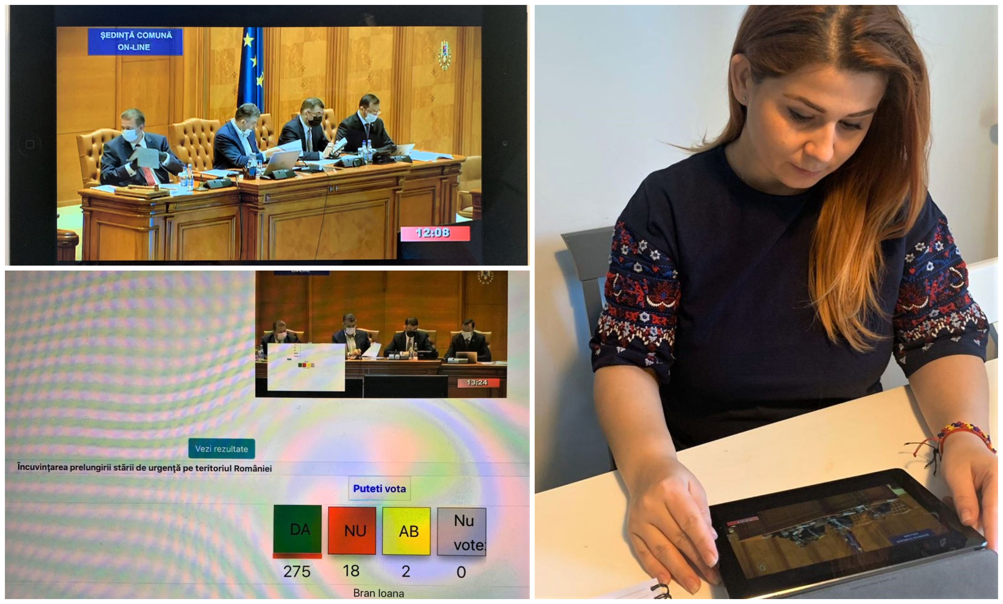 Parlamentarii sătmăreni au votat - online - prelungirea stării de urgență