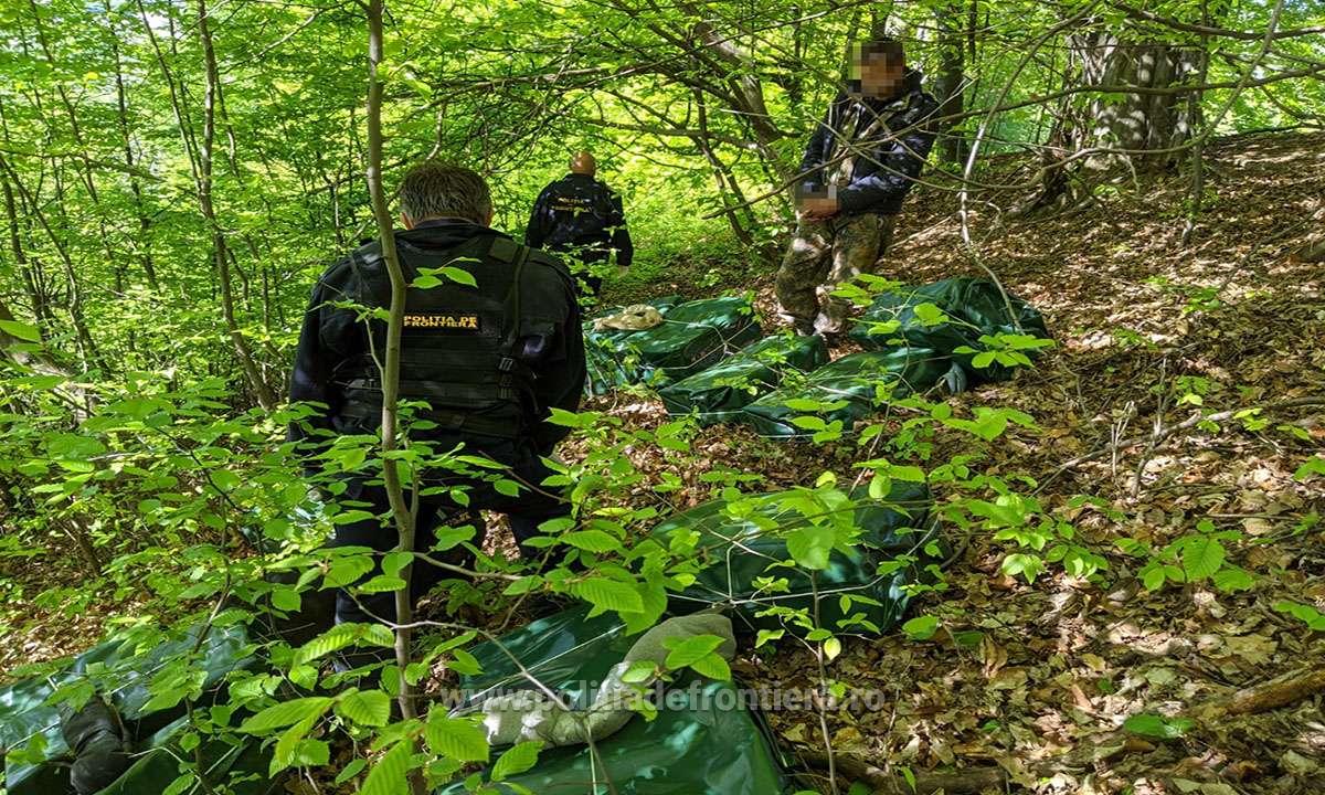 FOTO/VIDEO. Foc de armă în județul Satu Mare. Polițiștii au reținut un individ, alții au fugit