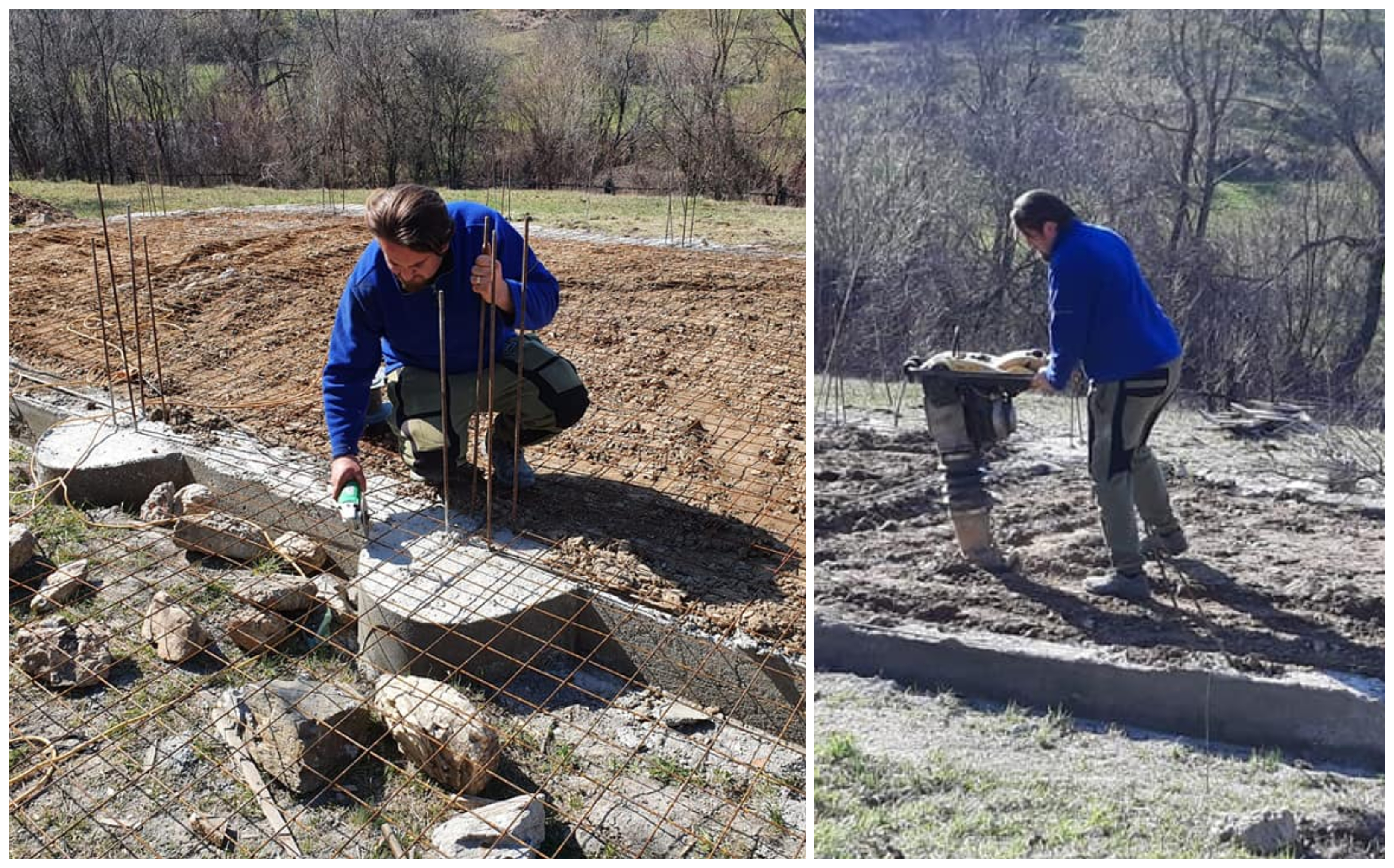 FOTOGALERIE. Un preot din Satu Mare construiește singur o capelă!
