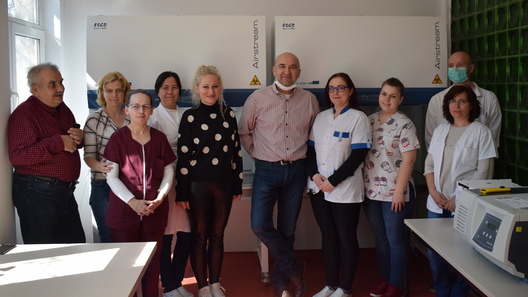 FOTO. Ei sunt cei din linia 1! Echipa de testare a COVID19, de la Satu Mare!