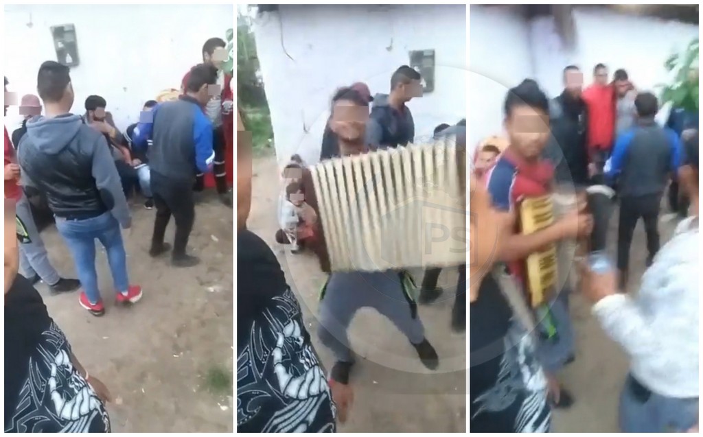 VIDEO. Sfidare LIVE. Zeci de rromi au chefuit în județul Satu Mare. Inclusiv copii