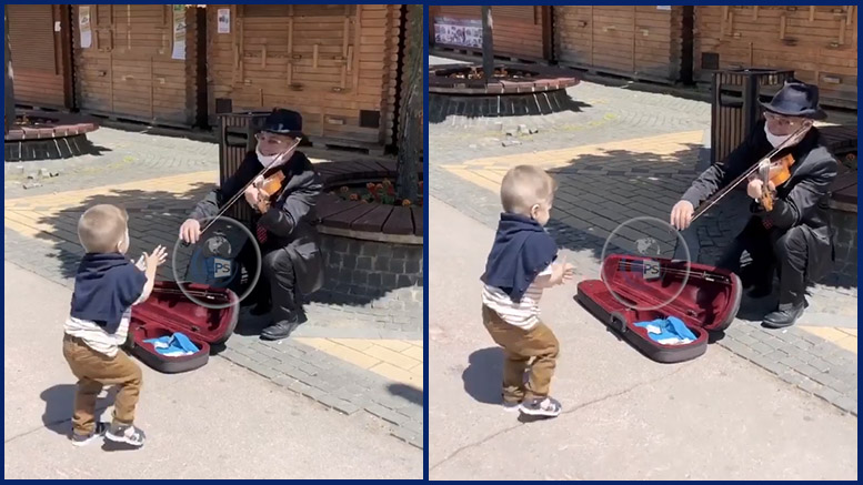 VIDEO. Povestea micuțului (2 ani) dansator care i-a impresionat pe sătmăreni!