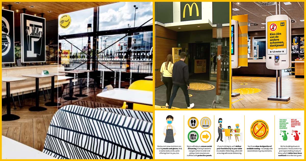 FOTO/VIDEO. Cum ar putea arăta restaurantele McDonald's după redeschidere