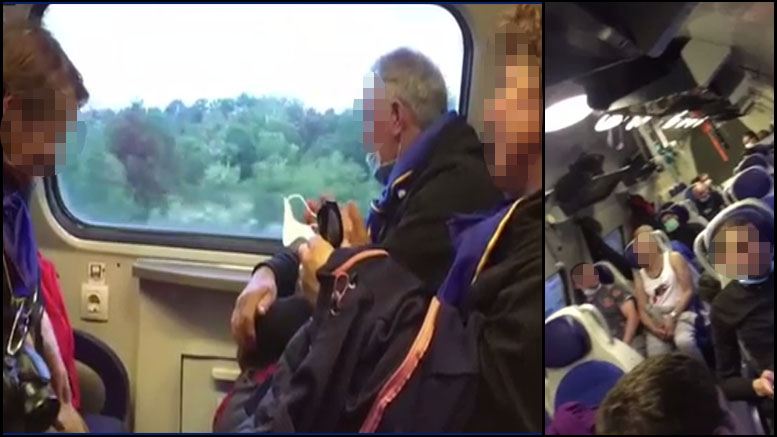 VIDEO. Tren ticsit cu călători, reguli ignorate. Reacția CFR