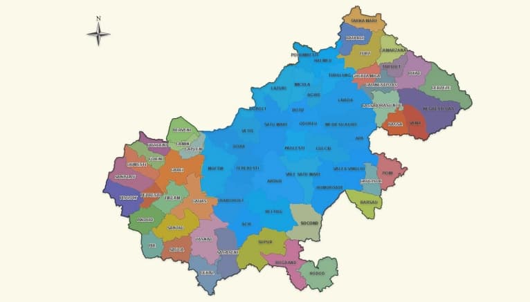HARTĂ OFICIALĂ! Avem două zone metropolitane în județul Satu Mare!
