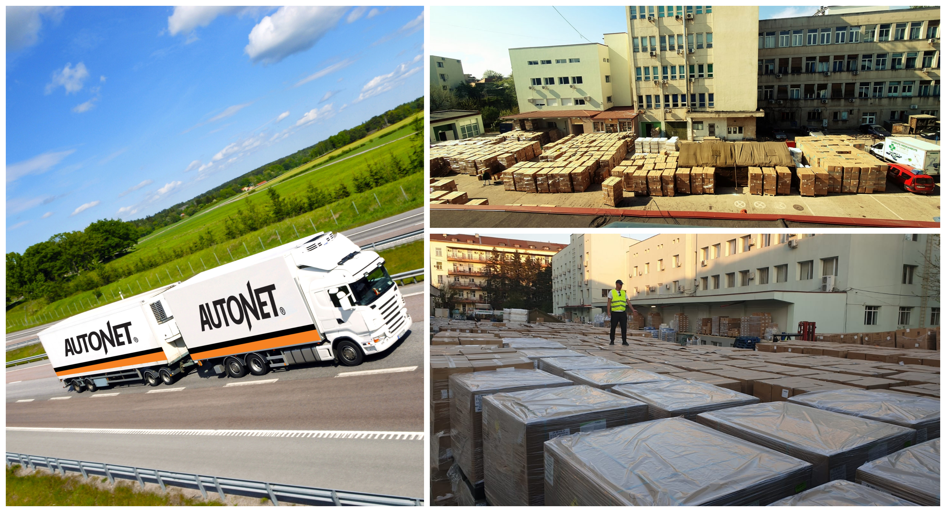 O firmă uriașă din județ transportă gratuit echipamente anti-COVID19 în toată România