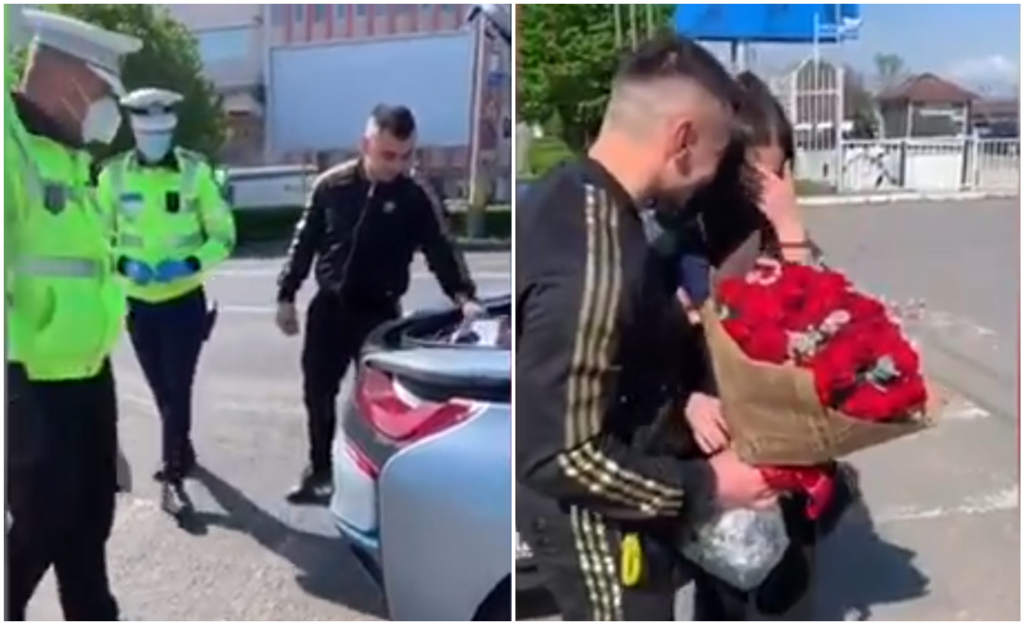 VIDEO. Cerere spectaculoasă în căsătorie a unui sătmărean. Poliția, complice!