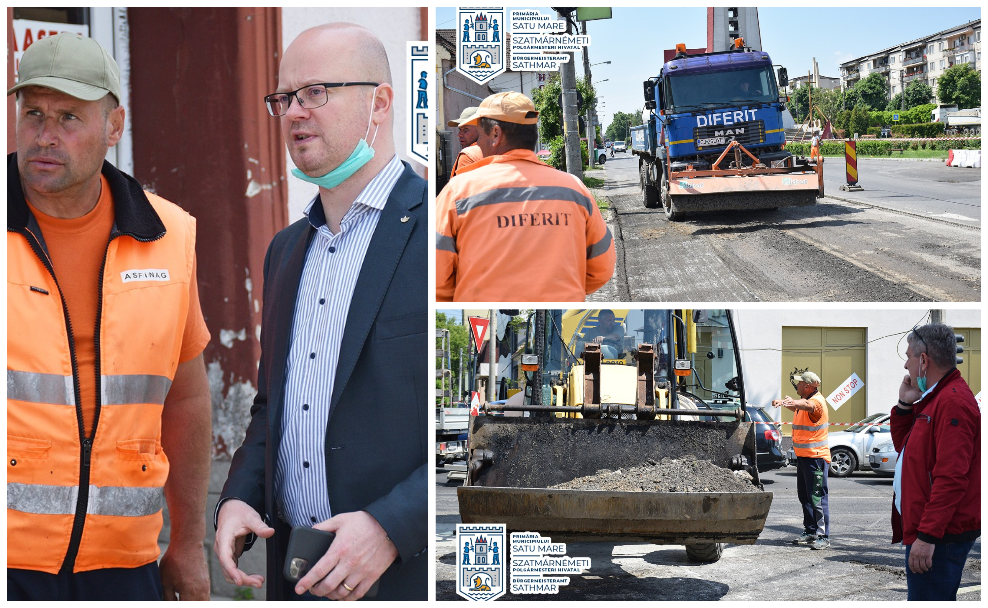 FOTOGALERIE. Lucrările pe Bulevardul Goga, aproape finalizate. Urmează sensul de la Burdea