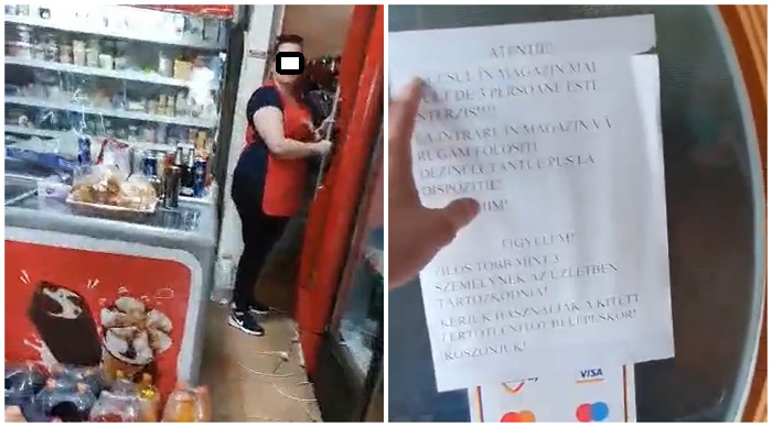 VIDEO. Care mască?! Stare de alertă și nu prea în unele magazine din Satu Mare