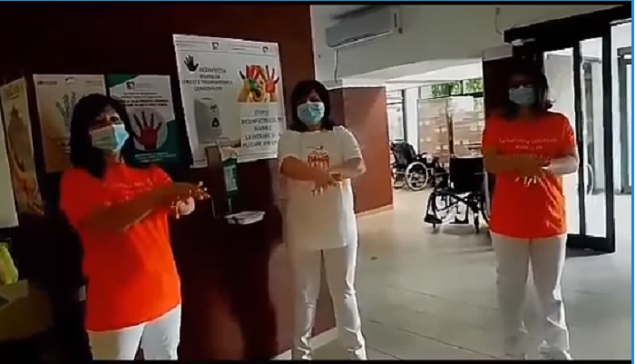 VIDEO. Lupta contra COVID19 în Spitalul Județean, dusă și cu cele mai elementare și eficiente metode