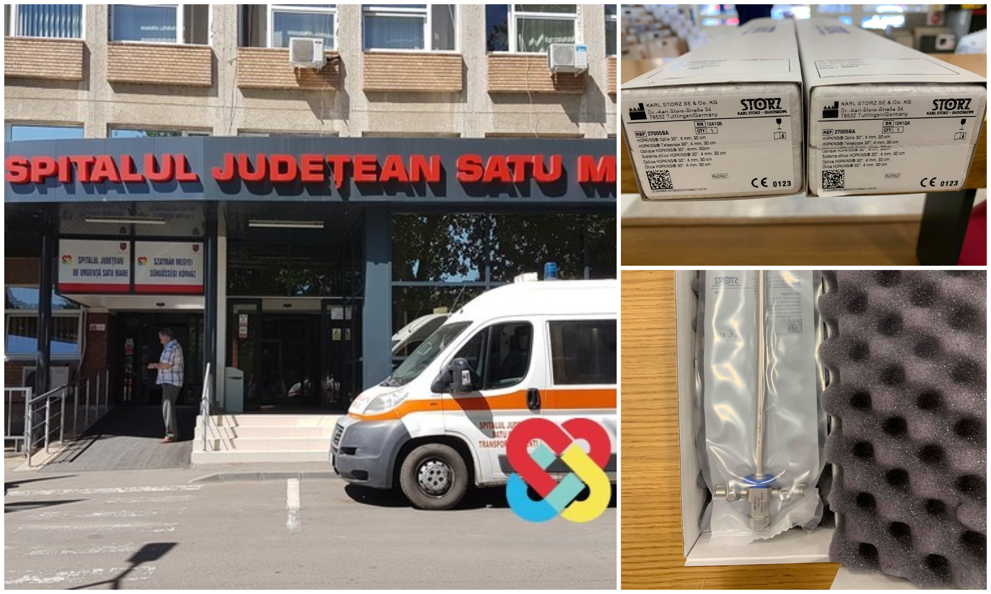 Tineri din Satu Mare au donat aparatură medicală pentru Spitalul Județean