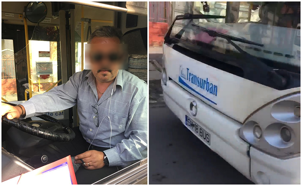 VIDEO. Scandal între un șofer Transurban și un pasager. Conducerea a deschis o anchetă
