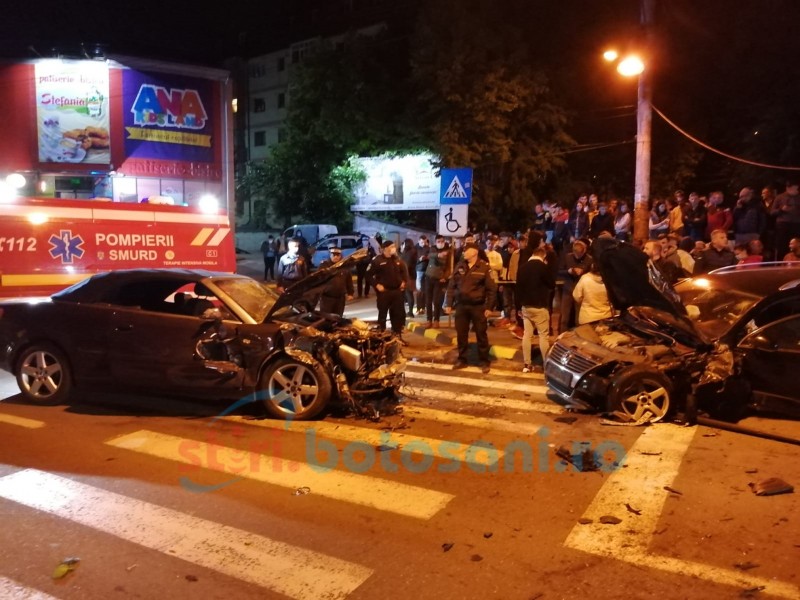 VIDEO. Șofer beat, live pe Facebook! A produs un accident cu șase victime