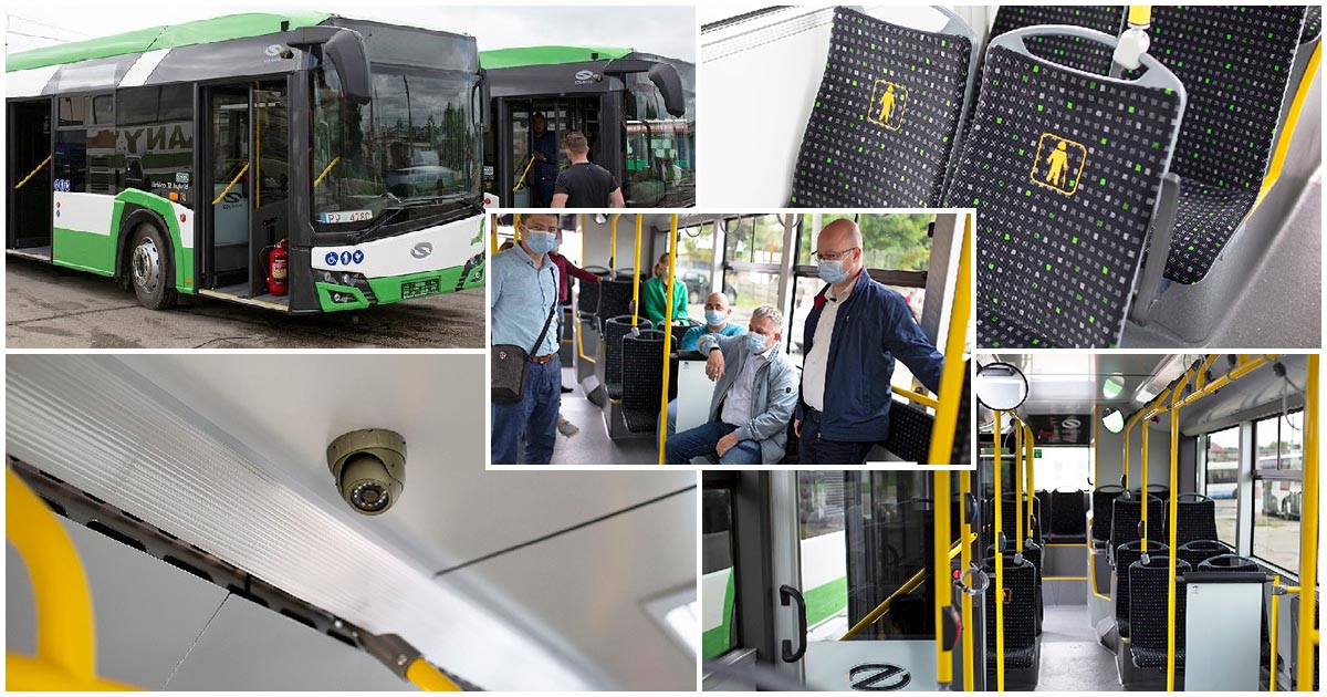 Megérkezett az első kettő a 17 darab hibrid autóbuszból