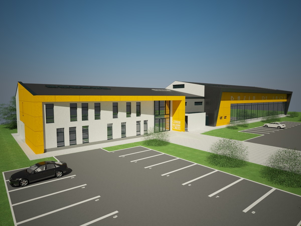 FOTÓ. Nagykárolyi rekreációs központ: uszoda, tornaterem, szabadtéri sakkpálya