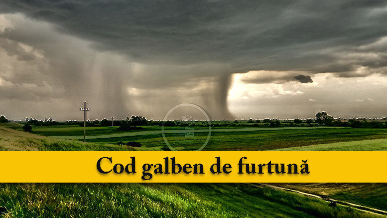 Cod galben de furtună la Satu Mare