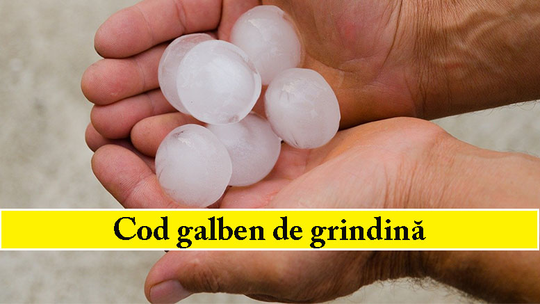 Avertizare de grindină și vijelii în județul Satu Mare. ANM avertizează asupra fenomenelor severe