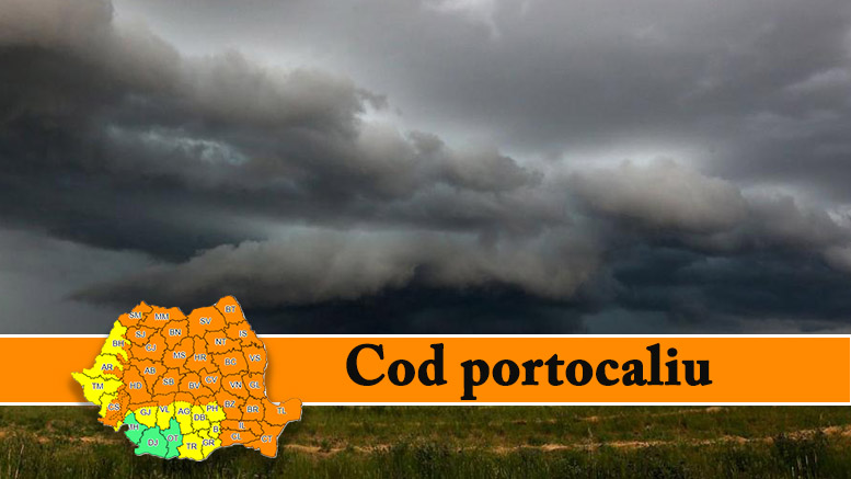 Satu Mare intră sub Cod portocaliu de ploi abundente. Când expiră avertizarea meteo