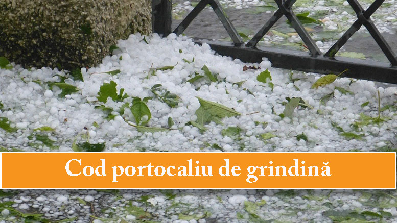 VIDEO. Localități din Satu Mare, sub Cod portocaliu de vreme severă. Grindină la Lazuri