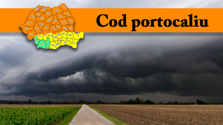 Codul portocaliu pentru județul Satu Mare a fost prelungit