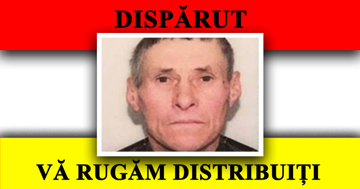 FOTO. Sătmărean dispărut fără urmă! Poliția și familia vă cer ajutorul