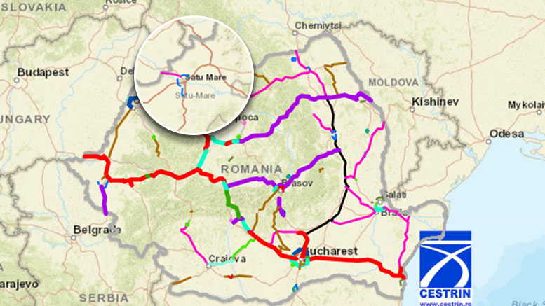 Harta interactivă: Proiectele de autostrăzi și drumuri expres, cu informații actualizate
