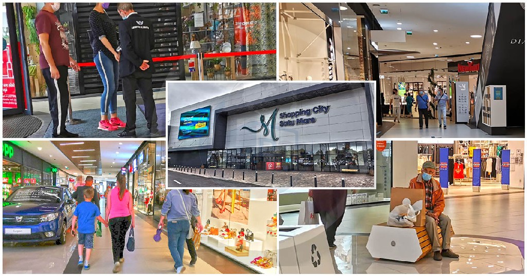 FOTO. Shopping City Satu Mare s-a deschis. Noi reguli, recomandări pentru clienți și programe